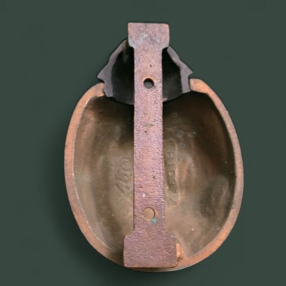 Vintage Brass Ladybug Door Knocker Large 5” by Michael Healy Brass & Metal - Picture 4 of 6